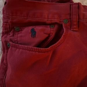 Ralph Lauren pants, red, men’s regular Ralph Lauren pants, red, men’s 31W 38 L